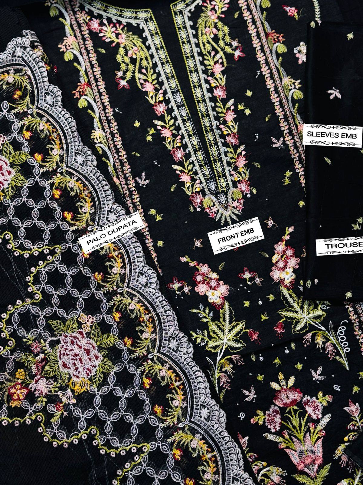 QALAMKAR 3pc Summer Casual Collection
