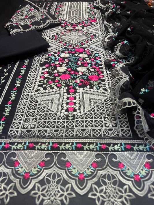 BIN ILYAS 3pc Summer Casual Collection